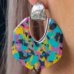 PAPARAZZI ACRYLIC EARRINGS